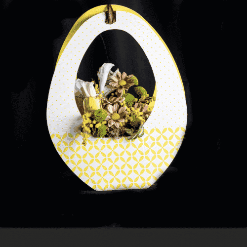 Easter flower arrangement Malta spring basket flowers