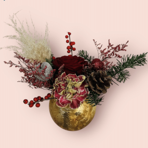 Christmas flowers Centrepiece