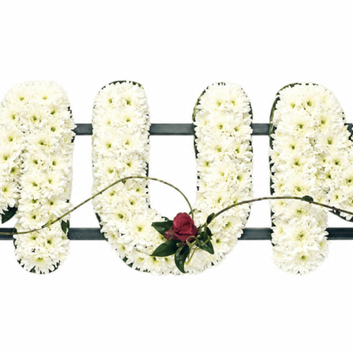 Mum funeral tribute